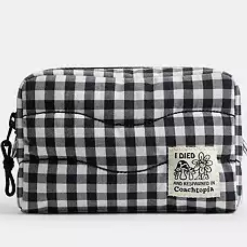 ⬛️⬜️⬛️ COACH COACHTOPIA LOOP POUCH IN RECYCLED POLYESTER ⬛️⬜️⬛️ NWT ⬛️⬜️⬛️